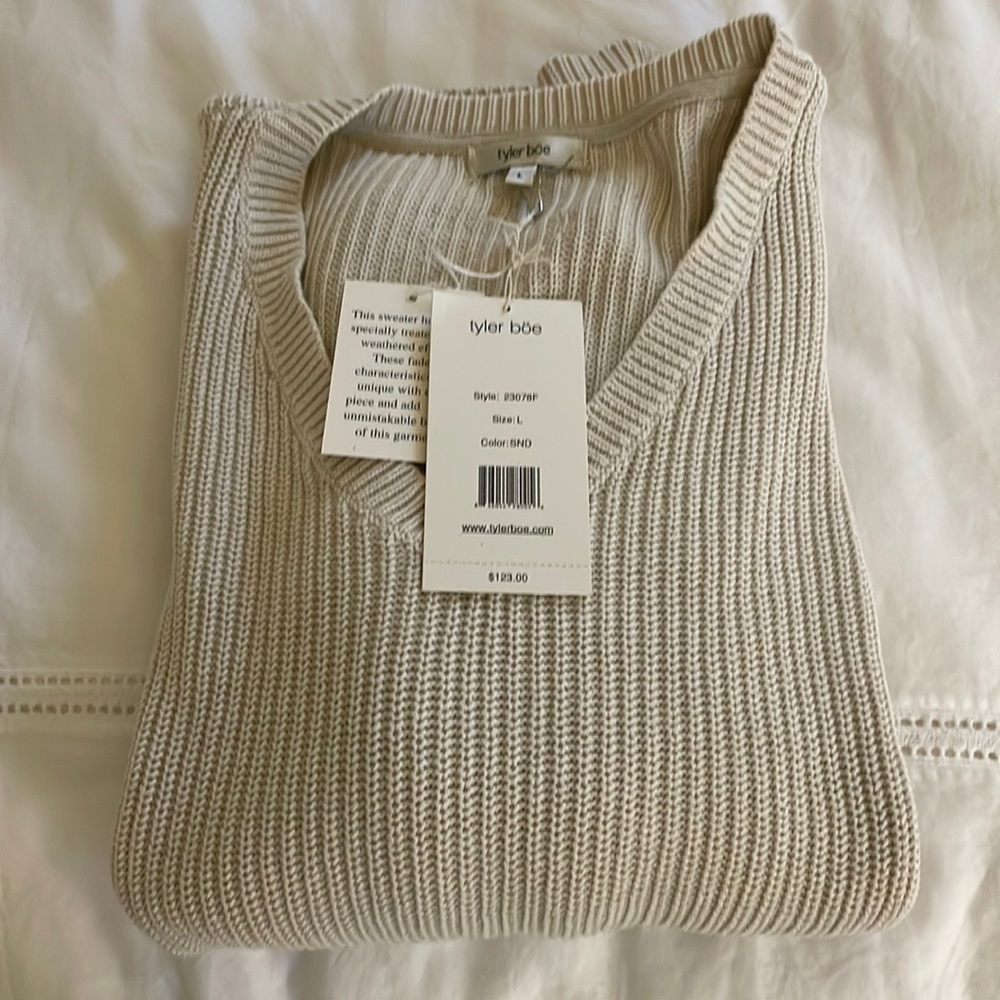 Tyler Boe Sweater NWT